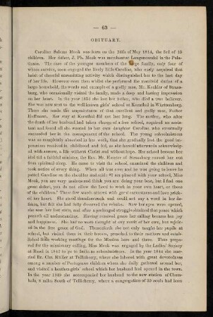 63-64, Obituary