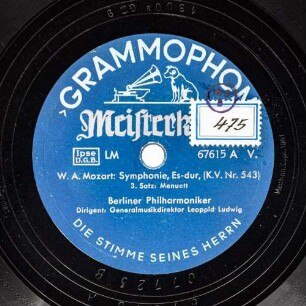 Symphonie, Es-dur