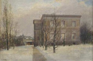 Villa im Schnee