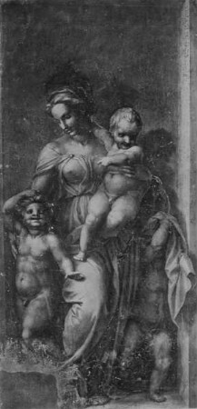 Zyklus mit Szenen aus dem Leben Johannes' des Täufers — Caritas