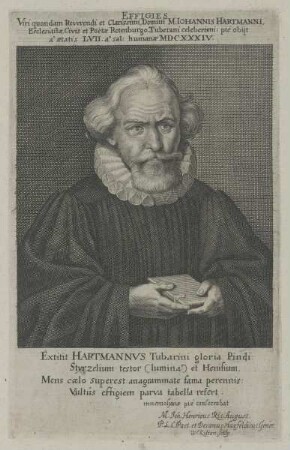Bildnis des Johann Hartmannvs
