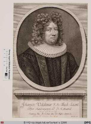 Bildnis Johann Volckmar