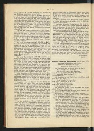 Vierzehnte ordentliche Versammlung am 23. Nov. 1878