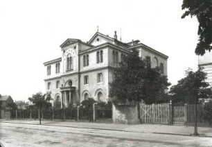 Bautzen, Taucherstraße 30. Freimaurerloge. Straßenansicht