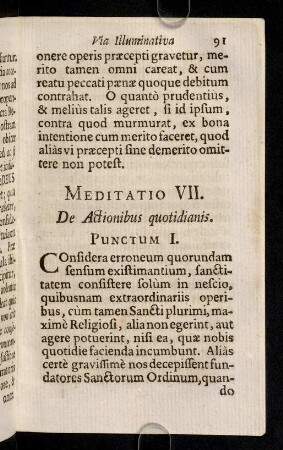 91-97, Meditatio VII