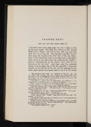 Chapter XXIII The ark and the flood [26B. ii.]