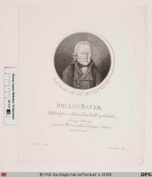 Bildnis Johann Bauer