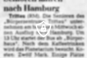 Senioren fahren nach Hamburg