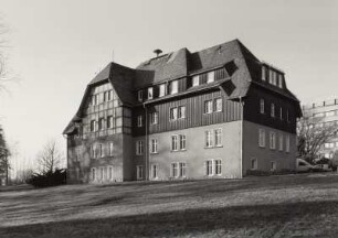 Mittweida, Erziehungsheim (1911/13), Am Landratsamt 3, Internat, Parkseite
