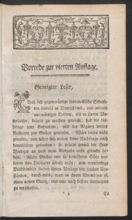 Vorrede zur vierten Auflage