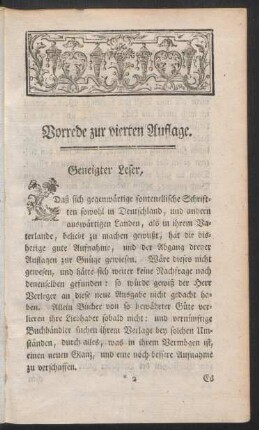Vorrede zur vierten Auflage