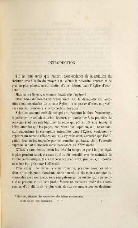 Histoire du Christianisme depuis son origine jusqu'à nos jours, IV