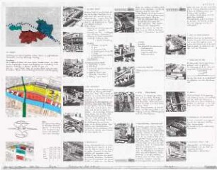 Neugestaltung der Spreeufer von Friedrichshain und Kreuzberg, Berlin Schinkelwettbewerb 1991: Konzept: Modellansichten, Lagepläne, Erläuterungen