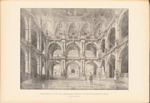 Nationalmuseum, München: Perspektivische Ansicht (aus: Architekt. Rundschau, hrsg.v. Eisenlohr & Weigle, 1894)