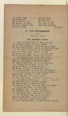 4. Das Nibelungenlied