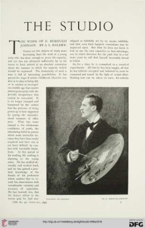 13: The work of E. Borough Johnson