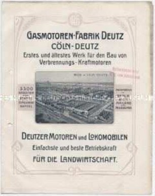 Motorlokomobilen für Benzin, Benzol, Spiritus und Petroleum