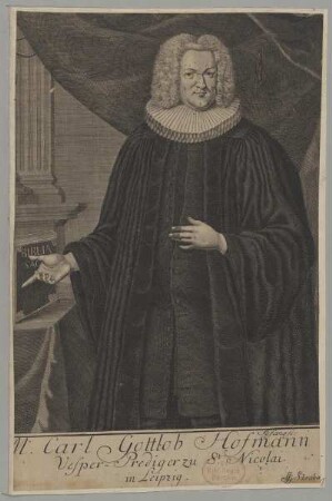 Bildnis des Carl Gottlob Hofmann