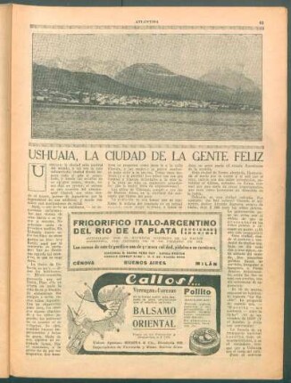 Ushuaia, la ciudad de la gente feliz