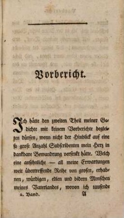 Christian Friedrich Daniel Schubarts sämtliche Gedichte. 2