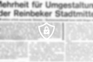 Mehrheit für Umgestaltung der Reinbecker Stadtmitte