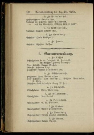 Gartenverwaltung