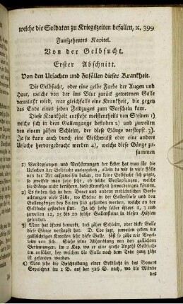 Funfzehentes Kapitel. Von der Gelbsucht.