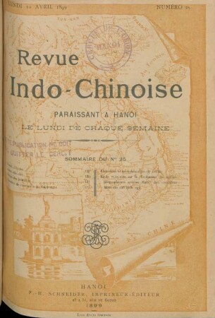 Lundi 10 Avril 1899. Numéro 25