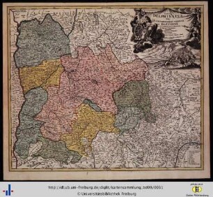 Tabula Delphinatus vulgo Gouvernement General du Dauphiné.