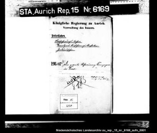 Die zweite Assekuranz-Compagnie in Leer