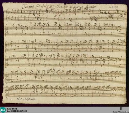 4 Preludes - Don Mus.Ms. 1630 : cemb