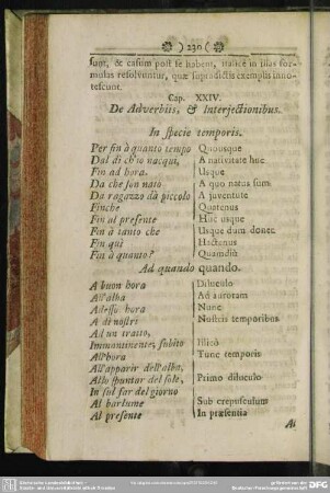Cap. XXIV. De Adverbiis, & Interjectionibus