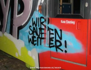 WIR SAUFEN WEITER!