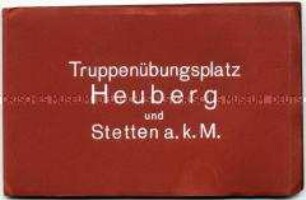 Postkartenleporello zum Truppenübungsplatz in Stetten am kalten Markt