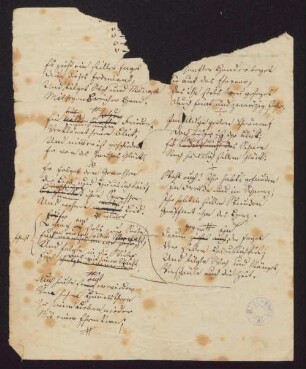[Gedicht] : [Entwurf]