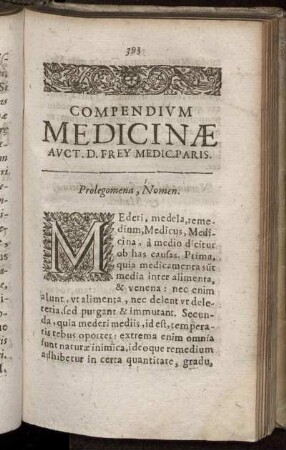 Compendium Medicinae [...]