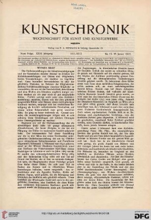Heft 13 (19. Januar 1912)