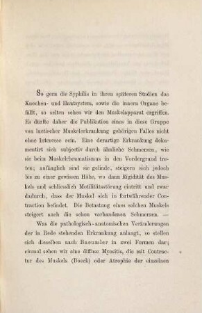 Fall von schwerer Muskelgummose : Inaug. Diss.