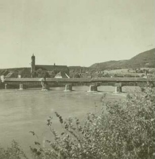 Säckingen, überdachte Brücke