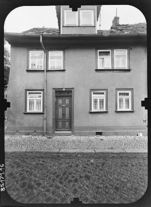 Erfurt-Altstadt, Glockengasse 23. Wohnhaus. Straßenfront