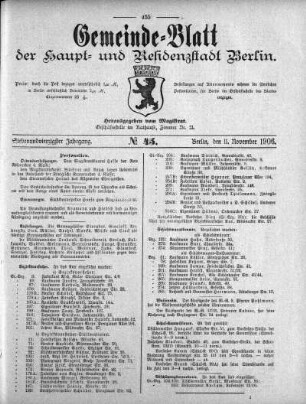 1906,45: No. 45, 11. November 1906
