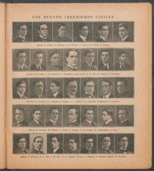 Los nuevos ingenieros civiles - [Retratos]