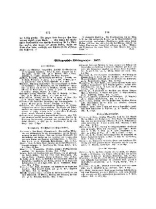 Pädagogische Bibliographie : 1847