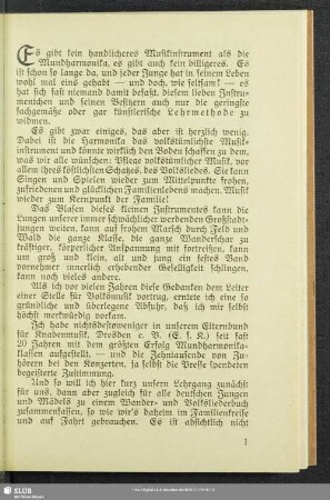 Anleitung zur Mundharmonika