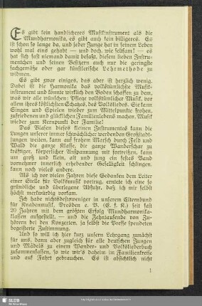Anleitung zur Mundharmonika