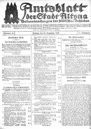 Nummer 55 : Freitag, den 30. Dezember 1921