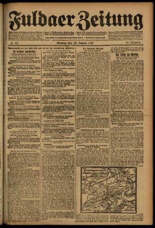 Ausgabe vom Montag, den 29. Januar 1917.