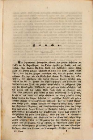 Deutsches Lesecabinet : Sammlung von Novellen, Erzählungen, Gedichten, Charakteristiken und Genrebildern, 3. 1838