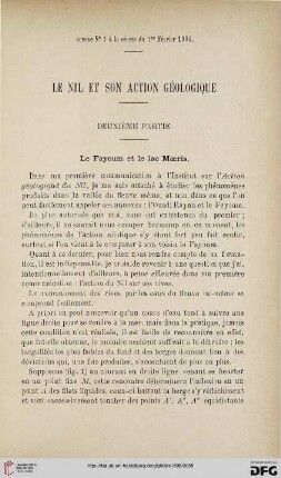 3.Ser. 6.1895: Le Nil et son action géologique, [2]