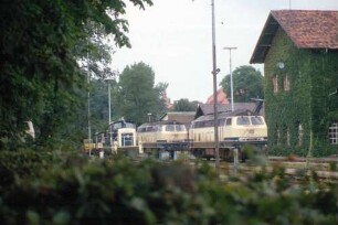 Bw Lindau Lok 218 465 Lok 218 413 Lok 260 852